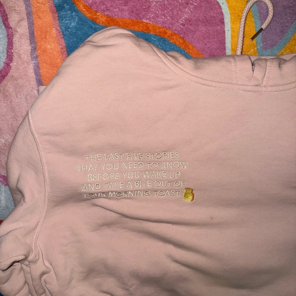 The Morning Toast Embroidered Sweatshirt